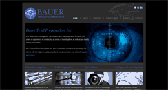 Desktop Screenshot of bauertrialprep.com