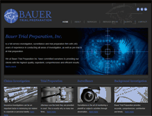 Tablet Screenshot of bauertrialprep.com